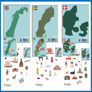 DIY - Kort over Norden