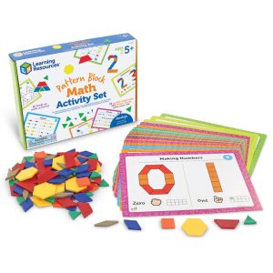 Mønsterblokke – Matematik – Aktivitetsæt med mønstre