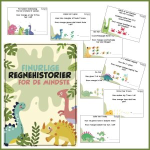 Finurlige Regnehistorier - For de mindste - Dinosaurier
