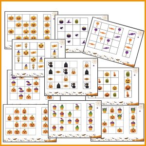 Sudoku - Halloween (mellem sværhedsgrad)