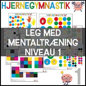 Hjernegymnastik - Leg med mentaltræning (Niveau 1)
