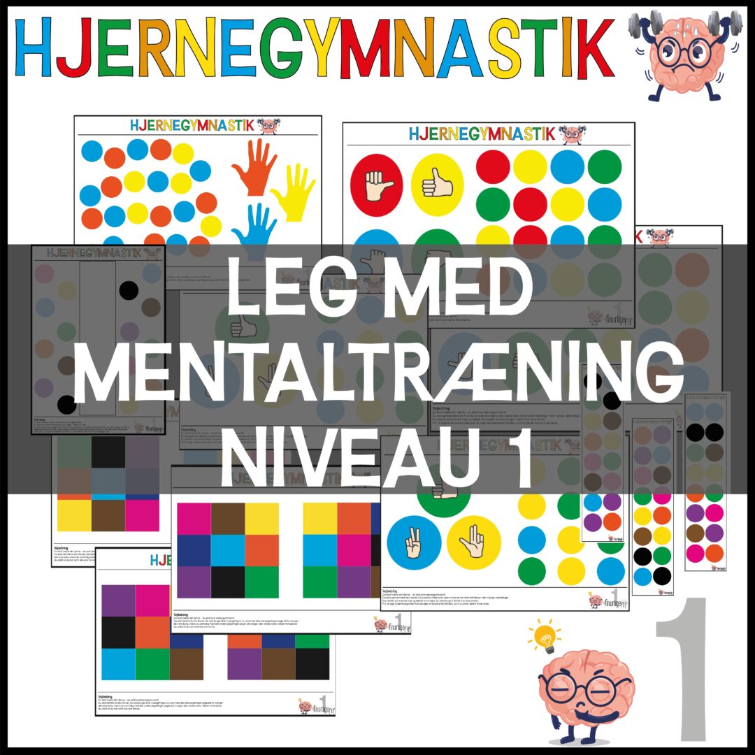 Hjernegymnastik - Leg med mentaltræning (Niveau 1)