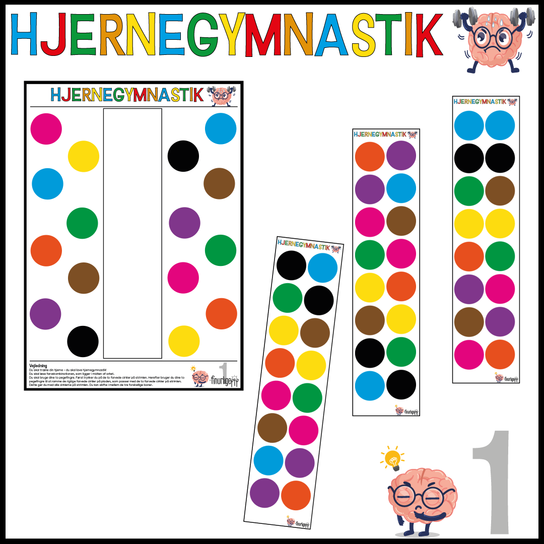 Hjernegymnastik - Leg med mentaltræning (Niveau 1) - Billede 3