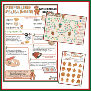 Gingerbread - JulekagePakken
