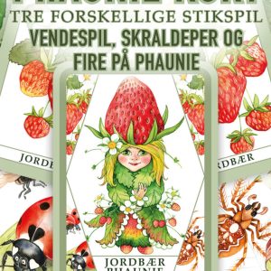 Phaunie kort - Tre forskellige stikspil