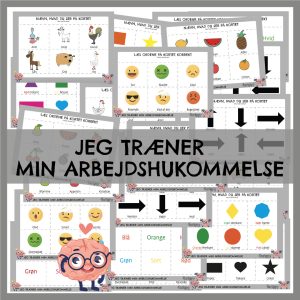 Arbejdshukommelse - Stroop, kongruent og inkongruent stimuli