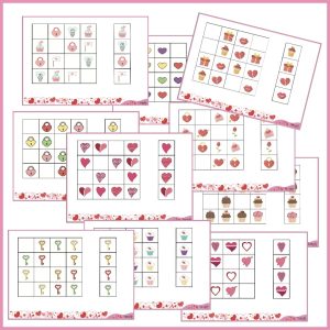Sudoku - Valentin (mellem sværhedsgrad)