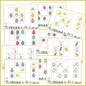 Sudoku - Påske (let sværhedsgrad)