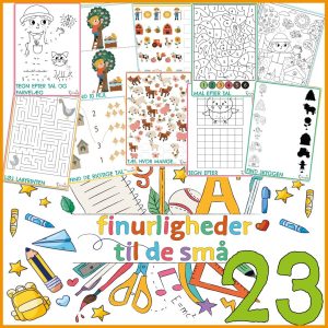 finurligheder til de små – 23