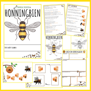 finurlige insekter og smådyr - Honningbien