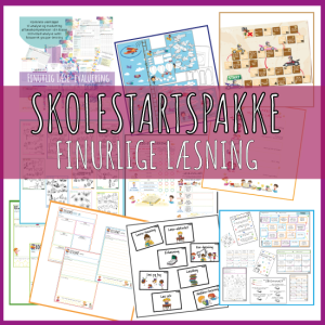 Finurlige Skolestartspakke: Læsning