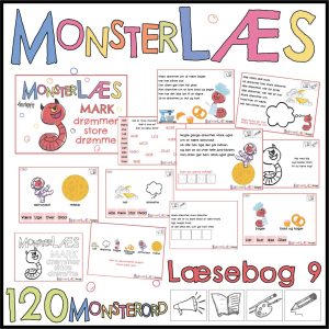120 MONSTERORD – Læsebog #9 - MARK