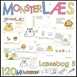 120 MONSTERORD – Læsebog #5 - MILLE