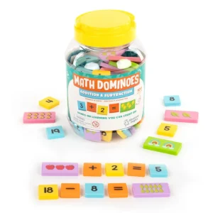 Matematikdomino – Additions- og subtraktionsspil