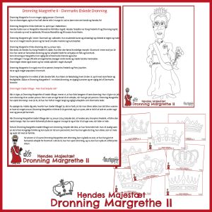 H.M. Dronning Margrethe II - Minipakke for de små